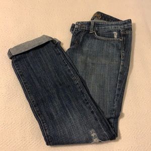 Carmar Denim Jeans straight Leg distressed size 26